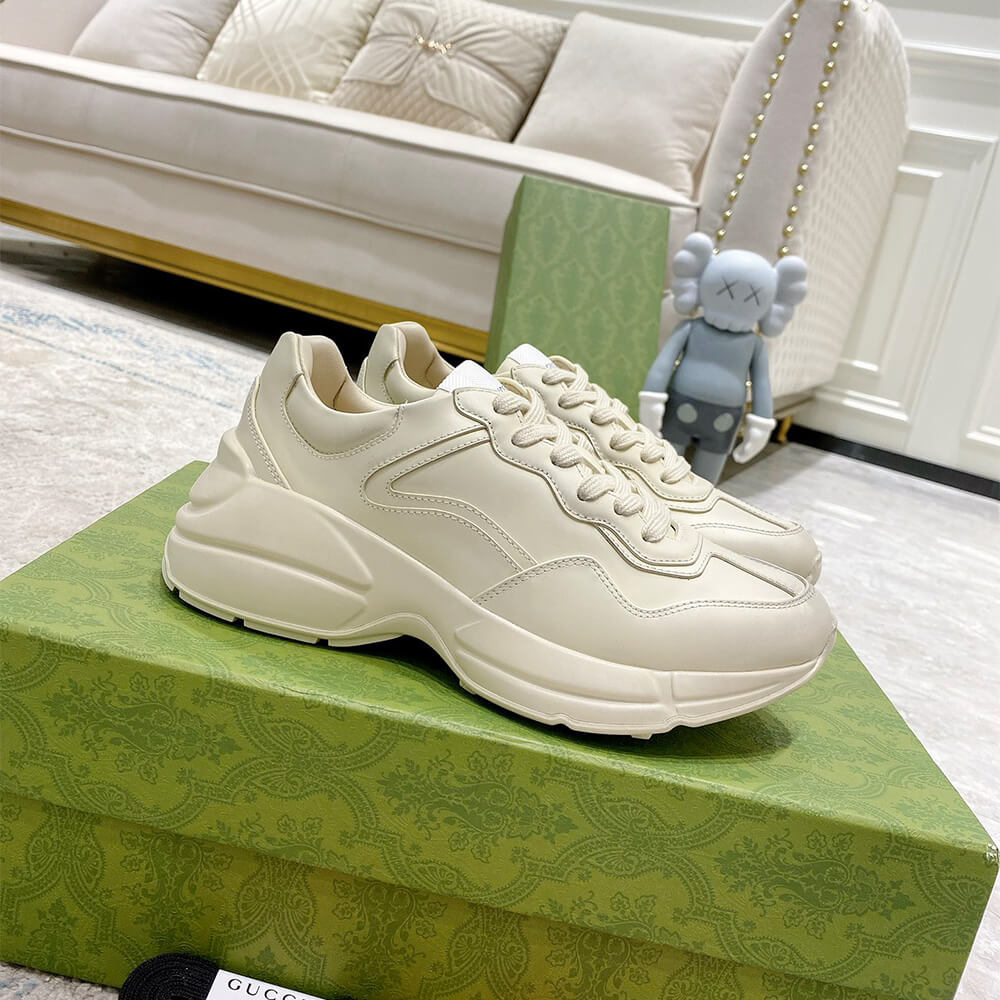 Gucci Rhyton Leather Sneakers